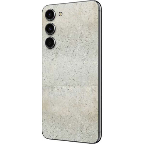 Natural White Concrete Galaxy S23 Plus Skin