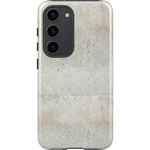 Natural White Concrete Galaxy S23 Pro Case