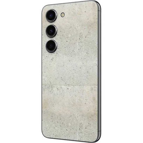 Natural White Concrete Galaxy S23 Skin