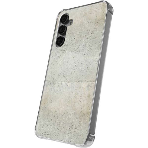 Natural White Concrete Galaxy S24 Plus Clear Case