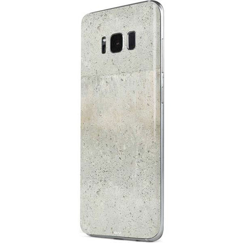 Natural White Concrete Galaxy S8 Skin