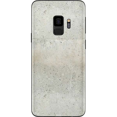 Natural White Concrete Galaxy S9 Skin