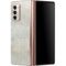 Natural White Concrete Galaxy Z Fold2 5G Skin