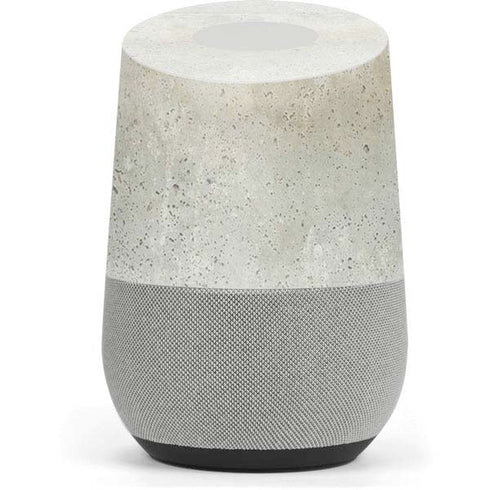 Natural White Concrete Google Home Skin