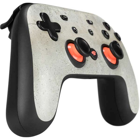 Natural White Concrete Google Stadia Controller Skin
