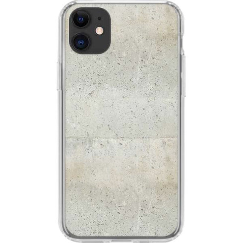 Natural White Concrete iPhone 11 Clear Case
