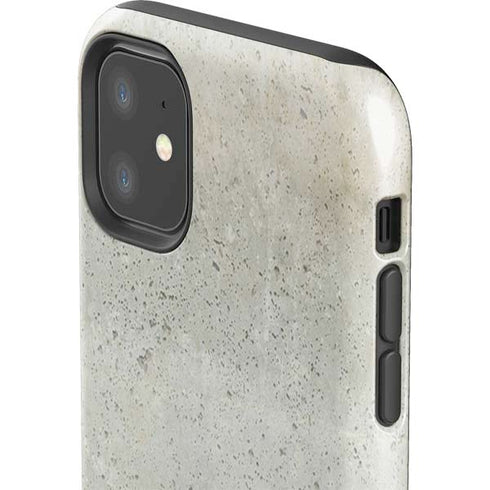 Natural White Concrete iPhone 11 Impact Case