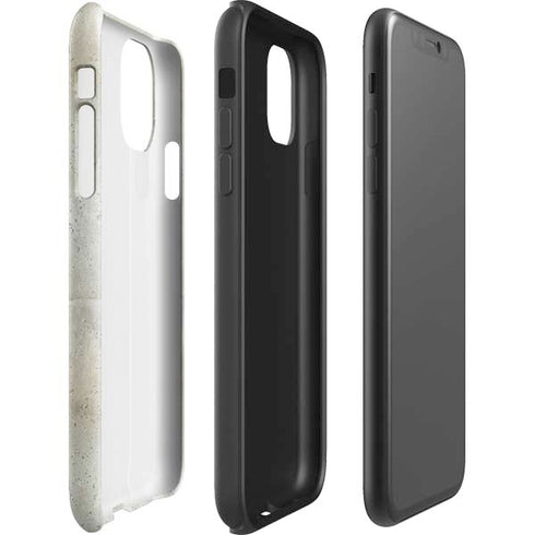 Natural White Concrete iPhone 11 Impact Case