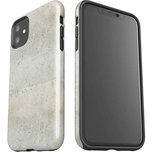 Natural White Concrete iPhone 11 Impact Case