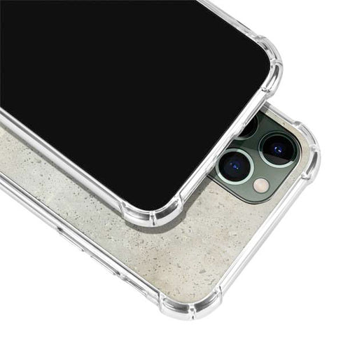 Natural White Concrete iPhone 11 Pro Max Clear Case