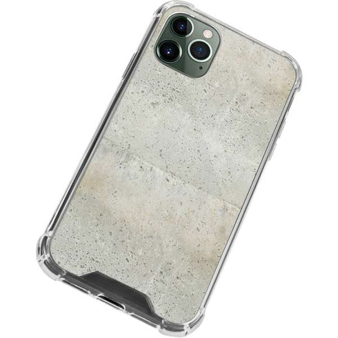 Natural White Concrete iPhone 11 Pro Max Clear Case
