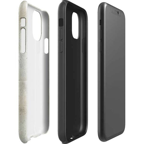 Natural White Concrete iPhone 11 Pro Max Impact Case