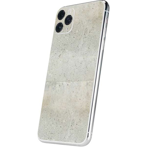 Natural White Concrete iPhone 11 Pro Max Skin