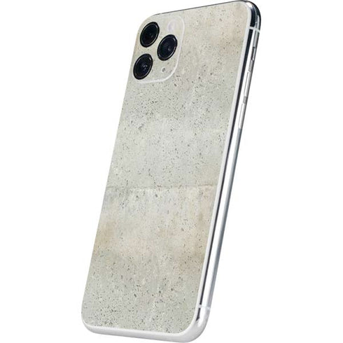 Natural White Concrete iPhone 11 Pro Skin