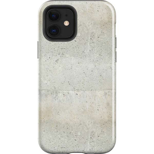 Natural White Concrete iPhone 12 Impact Case