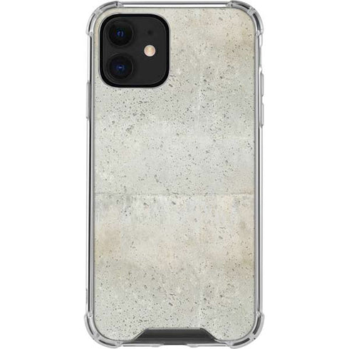 Natural White Concrete iPhone 12 Mini Clear Case