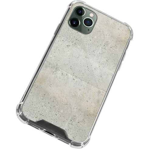 Natural White Concrete iPhone 12 Pro Max Clear Case