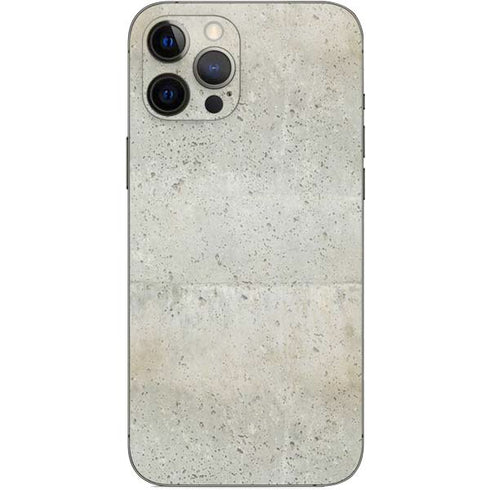 Natural White Concrete iPhone 12 Pro Max Skin