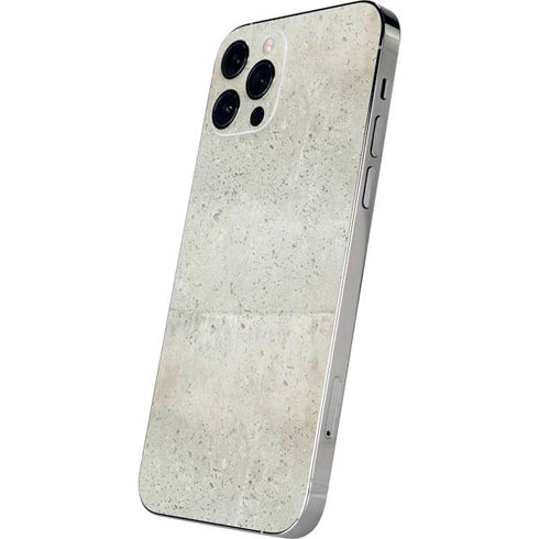 Natural White Concrete iPhone 12 Pro Max Skin