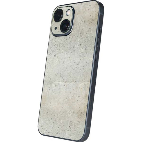 Natural White Concrete iPhone 13 Mini Skin