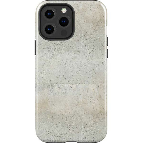 Natural White Concrete iPhone 13 Pro Max Impact Case