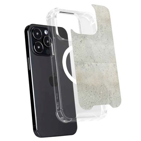 Natural White Concrete iPhone 13 Pro Max MagSafe Case