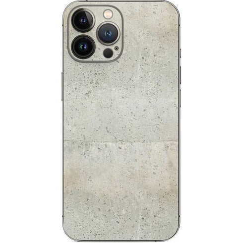 Natural White Concrete iPhone 13 Pro Max Skin