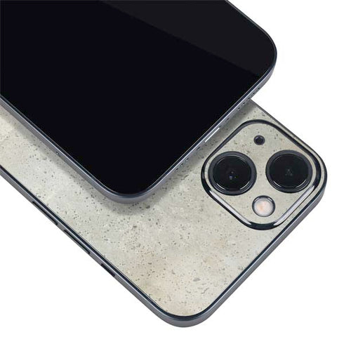 Natural White Concrete iPhone 13 Skin