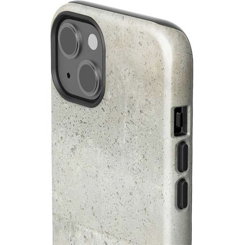 Natural White Concrete iPhone 14 Plus Impact Case