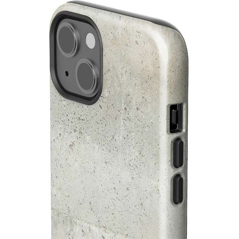Natural White Concrete iPhone 15 Impact Case