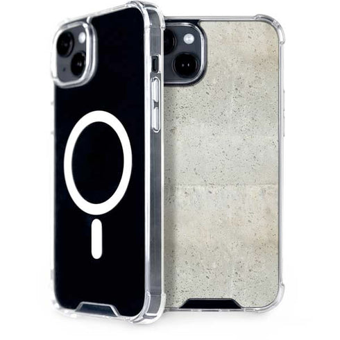 Natural White Concrete iPhone 14 Plus MagSafe Case