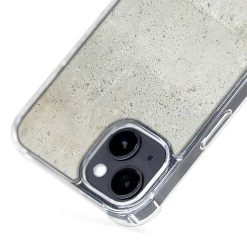 Natural White Concrete iPhone 15 Plus MagSafe Case