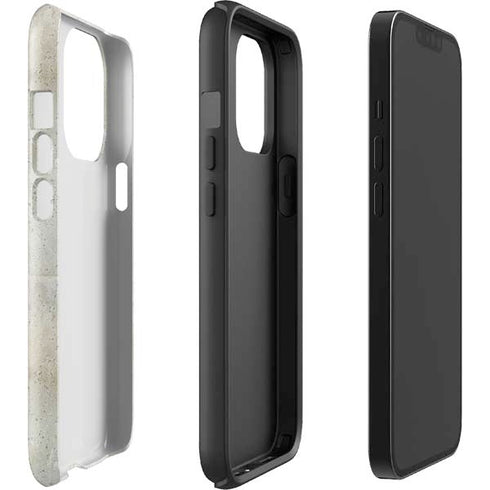 Natural White Concrete iPhone 15 Pro Impact Case