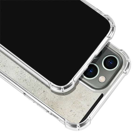 Natural White Concrete iPhone 15 Pro Max Clear Case