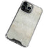 Natural White Concrete iPhone 14 Pro Max Clear Case