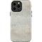 Natural White Concrete iPhone 14 Pro Max Impact Case