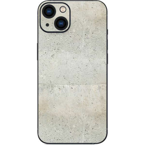 Natural White Concrete iPhone 14 Skin