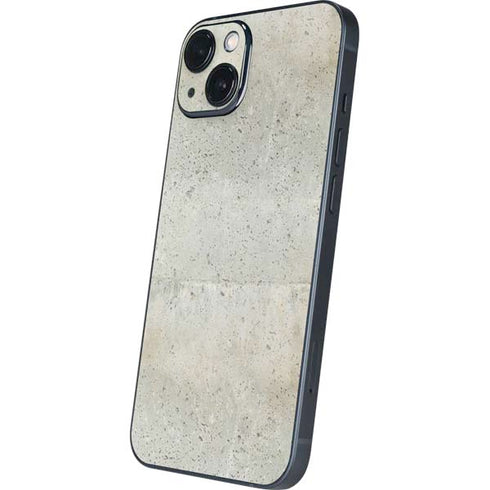 Natural White Concrete iPhone 14 Skin