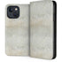 Natural White Concrete iPhone 15 Plus Folio Case