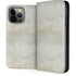 Natural White Concrete iPhone 15 Pro Max Folio Case