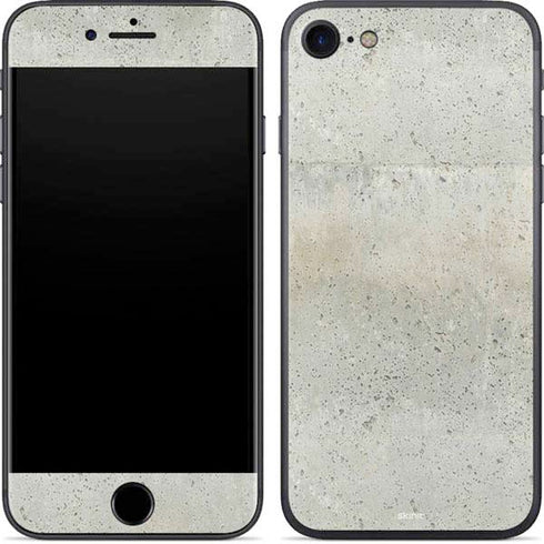 Natural White Concrete iPhone 7 Skin