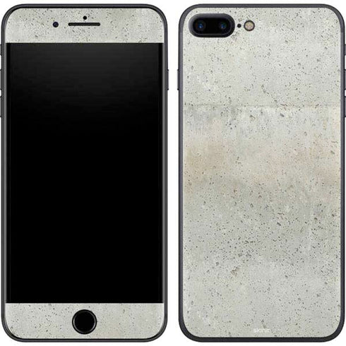 Natural White Concrete iPhone 8 Plus Skin