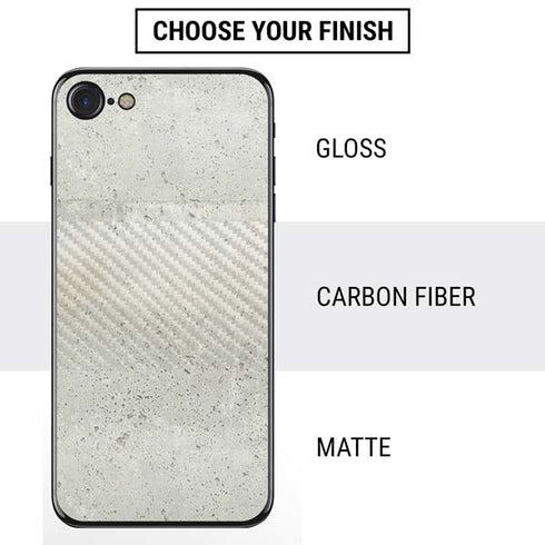 Natural White Concrete iPhone SE (2nd & 3rd Gen) Skin