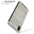 Natural White Concrete iPhone XR Clear Case