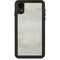 Natural White Concrete iPhone XR Waterproof Case