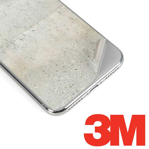 Natural White Concrete iPhone XS Max Skin