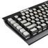 Natural White Concrete K95 RGB PLATINUM Mechanical Gaming Keyboard Skin
