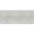 Natural White Concrete Magic Keyboard Skin