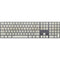 Natural White Concrete Magic Keyboard with Numeric Keypad Skin
