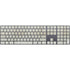 Natural White Concrete Magic Keyboard with Numeric Keypad Skin